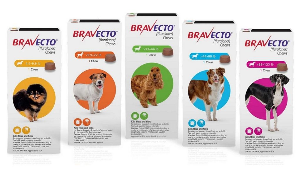 	Bravecto Flavored Chewable cheapest flea tick and heartworm