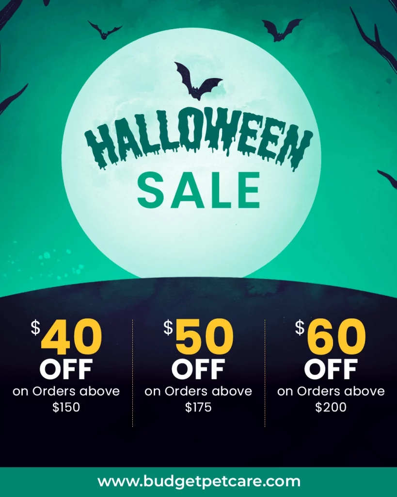 Halloween Sale on Budgetpetcare