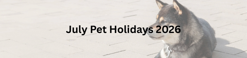 Pet Holidays in July 2026