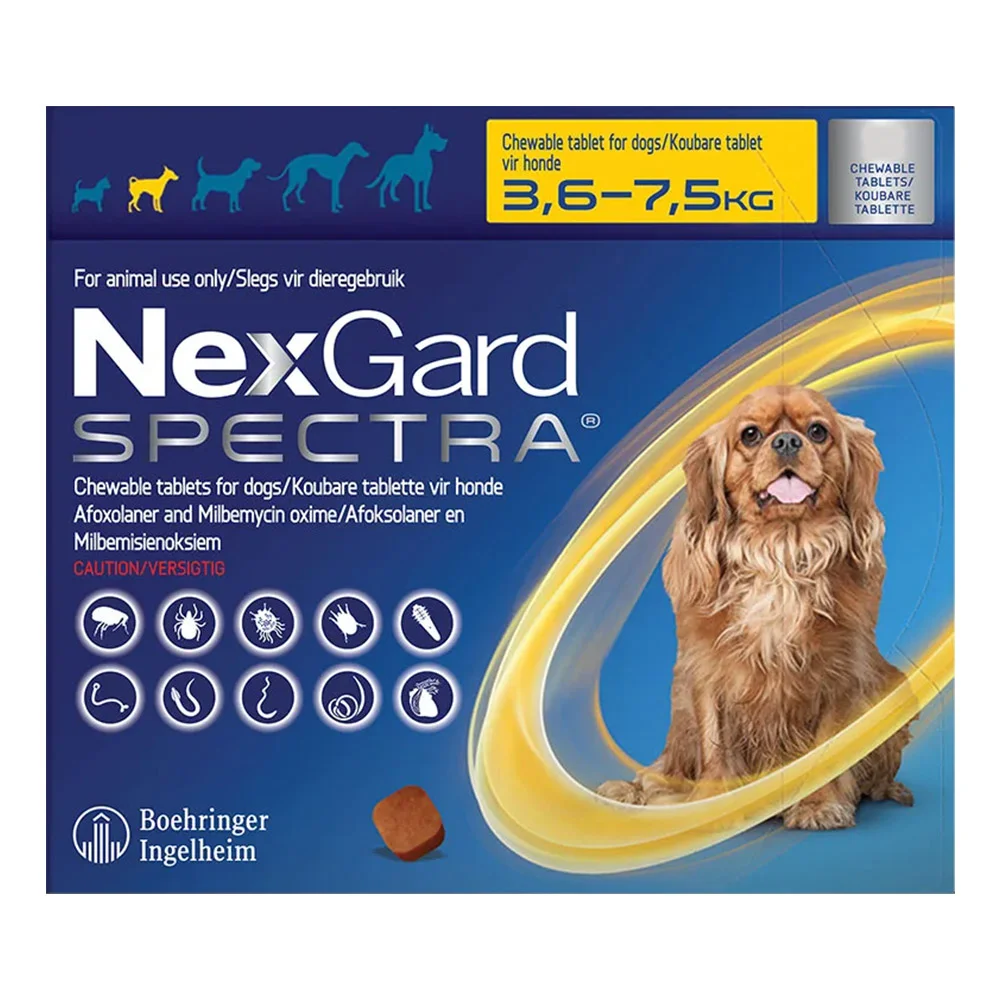 Nexgard Spectra for Dogs the best worm treatment all-rounder